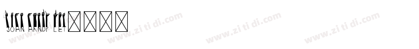 John Handy LET字体转换